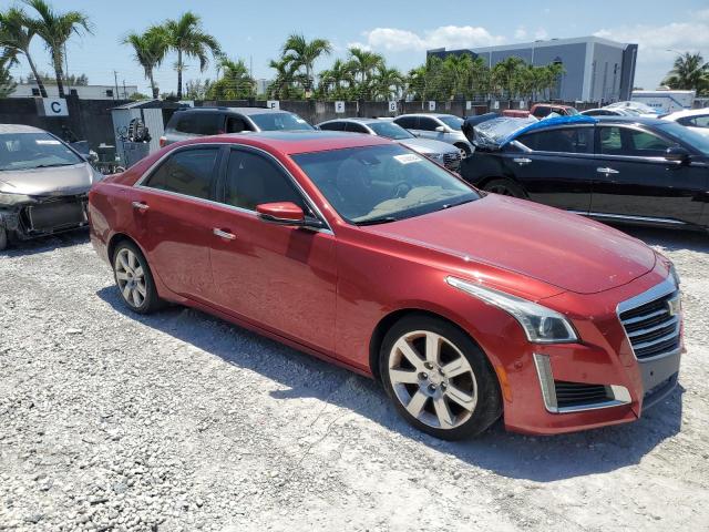 1G6AY5SXXE0157954 - 2014 CADILLAC CTS PERFORMANCE COLLECTION Бордовый фото 4