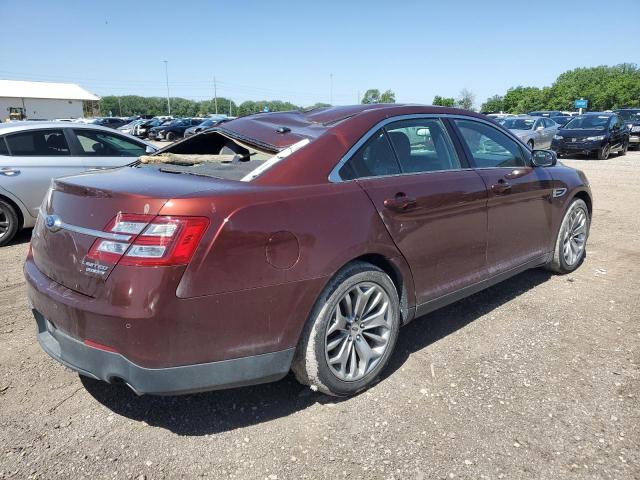 1FAHP2F8XFG146449 - 2015 FORD TAURUS LIMITED BURGUNDY photo 3