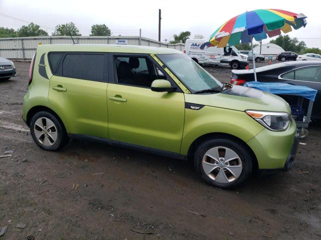 KNDJN2A26E7726056 - 2014 KIA SOUL GREEN photo 4