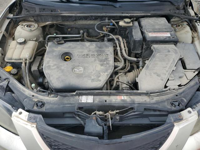 JM1BK32F561529775 - 2006 MAZDA 3 I BEIGE photo 11