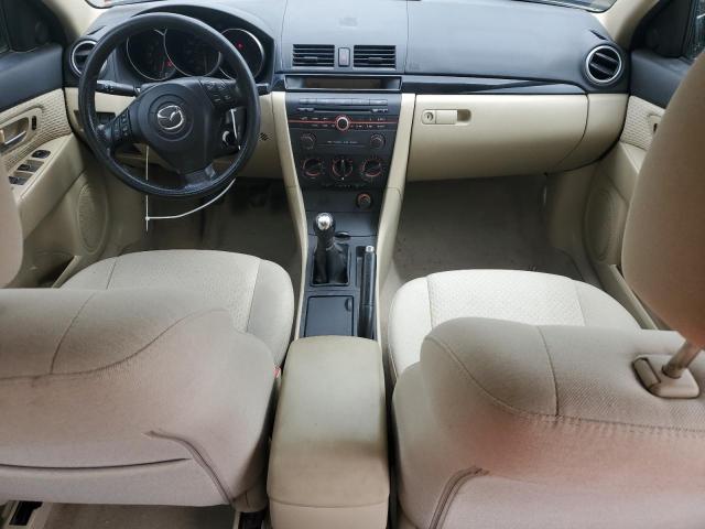 JM1BK32F561529775 - 2006 MAZDA 3 I BEIGE photo 8