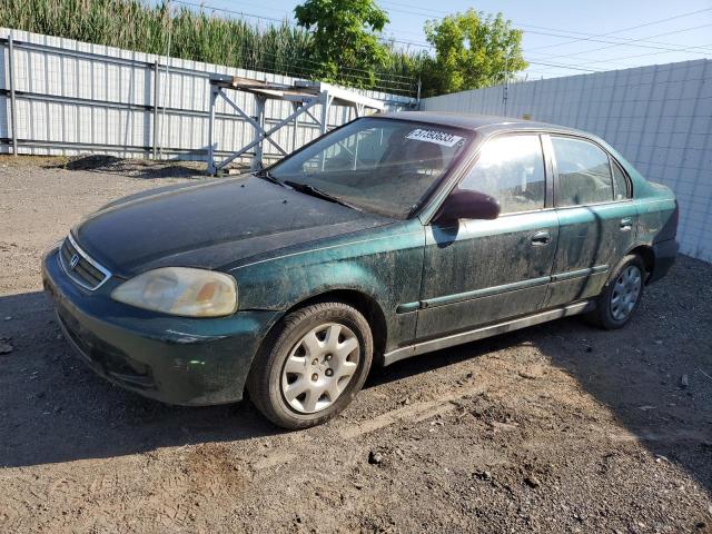 2HGEJ6615XH529585 - 1999 HONDA CIVIC BASE 绿色 照片 1