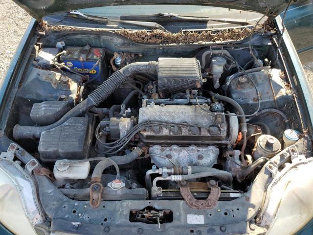 2HGEJ6615XH529585 - 1999 HONDA CIVIC BASE 绿色 照片 11