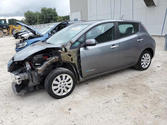 1N4AZ0CP9GC306003 - 2016 NISSAN LEAF S GRAY photo 1