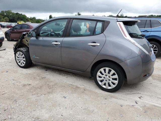 1N4AZ0CP9GC306003 - 2016 NISSAN LEAF S GRAY photo 2