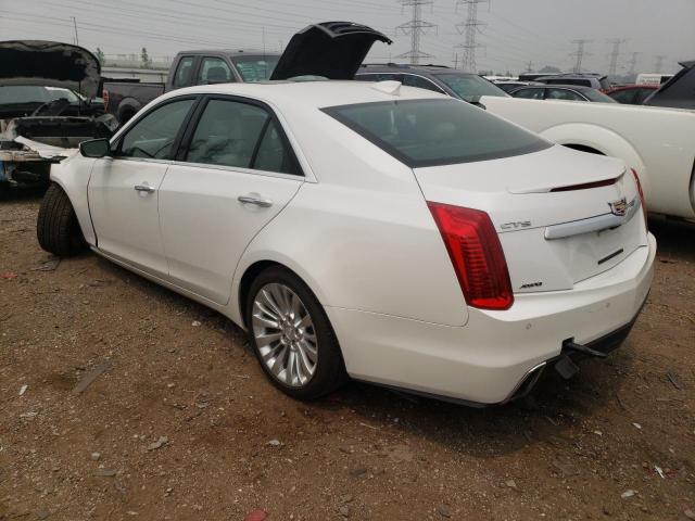 1G6AY5SS1J0133489 - 2018 CADILLAC CTS PREMIUM LUXURY WHITE photo 2