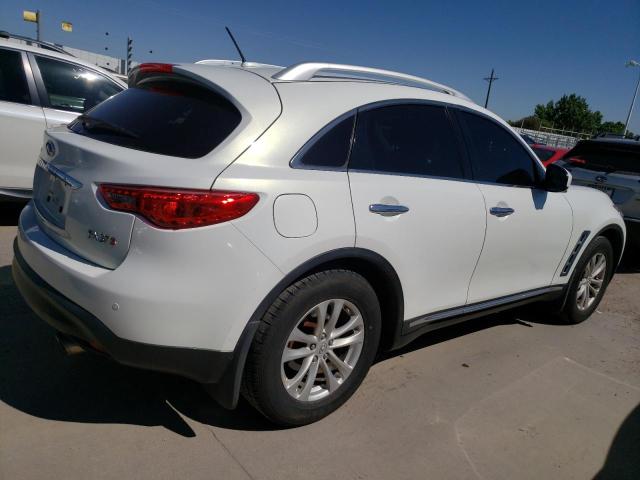 JN8CS1MWXDM171773 - 2013 INFINITI FX37 WHITE photo 3