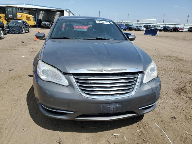 1C3CCBABXCN256951 - 2012 CHRYSLER 200 LX GRAY photo 5