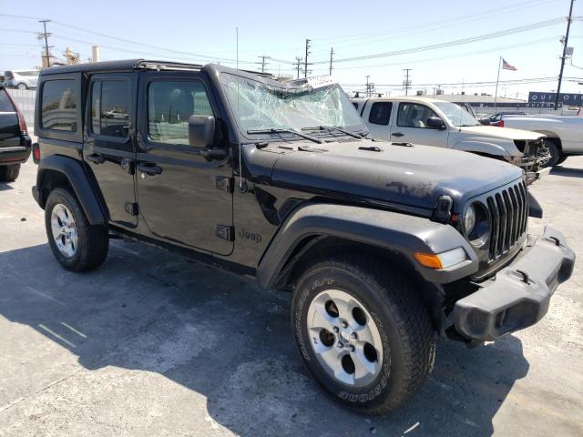 1C4HJXDG9KW675393 - 2019 JEEP WRANGLER U SPORT BLACK photo 4