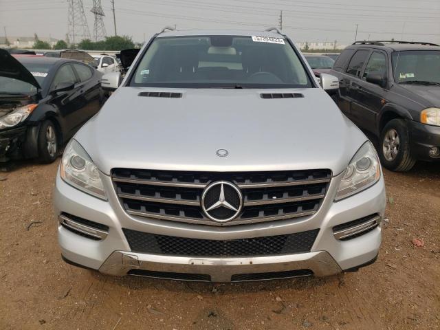 4JGDA5HB0CA012029 - 2012 MERCEDES-BENZ ML 350 4MATIC SILVER photo 5