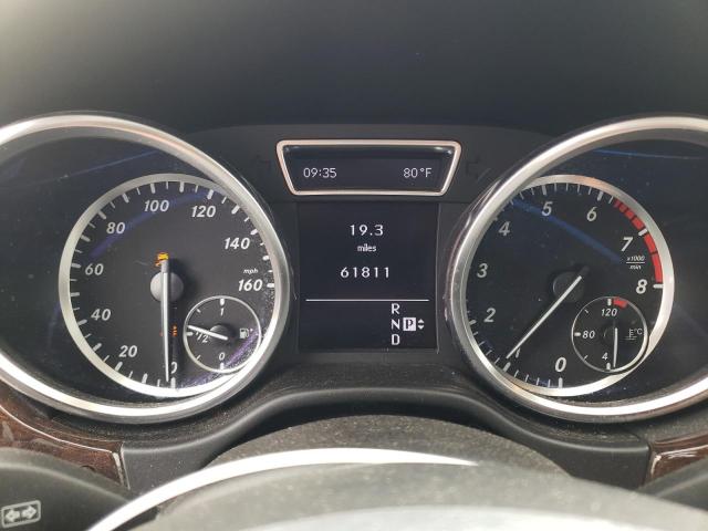 4JGDA5HB0CA012029 - 2012 MERCEDES-BENZ ML 350 4MATIC SILVER photo 9