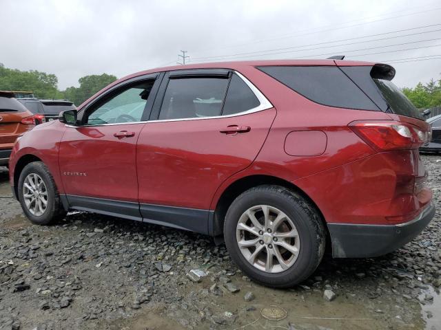 3GNAXUEV9KL165960 - 2019 CHEVROLET EQUINOX LT Червоний фото 2