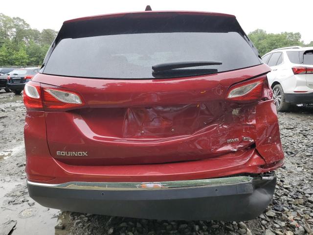 3GNAXUEV9KL165960 - 2019 CHEVROLET EQUINOX LT Червоний фото 6