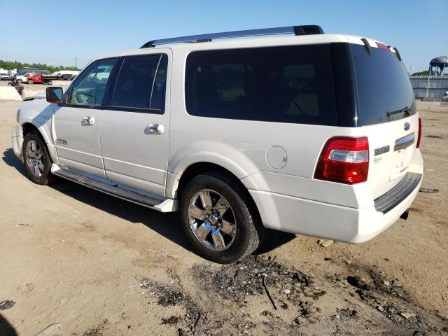 1FMFK20537LA14409 - 2007 FORD EXPEDITION EL LIMITED WHITE photo 2