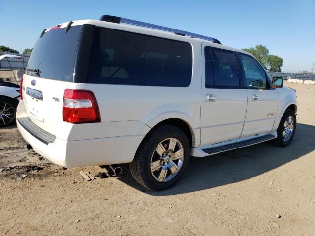 1FMFK20537LA14409 - 2007 FORD EXPEDITION EL LIMITED WHITE photo 3