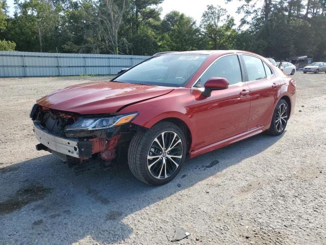 4T1G11AKXLU326723 - 2020 TOYOTA CAMRY SE RED photo 1