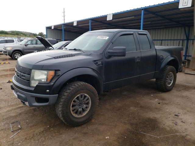 1FTEX1EV2AFB62867 - 2010 FORD F150 SUPER CAB BLACK photo 1