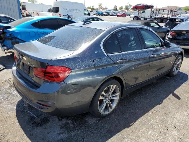 WBA8E1C37HA156569 - 2017 BMW 330E CHARCOAL photo 3