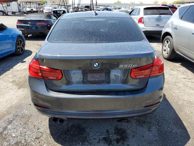 WBA8E1C37HA156569 - 2017 BMW 330E CHARCOAL photo 6