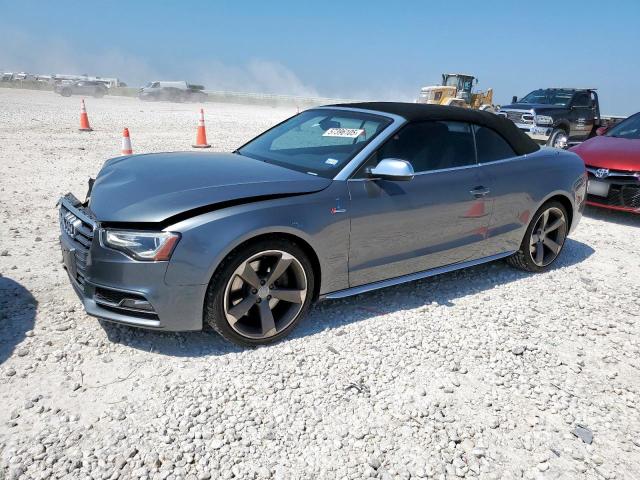 WAUCGAFH4EN011327 - 2014 AUDI S5 PREMIUM PLUS GRAY photo 1
