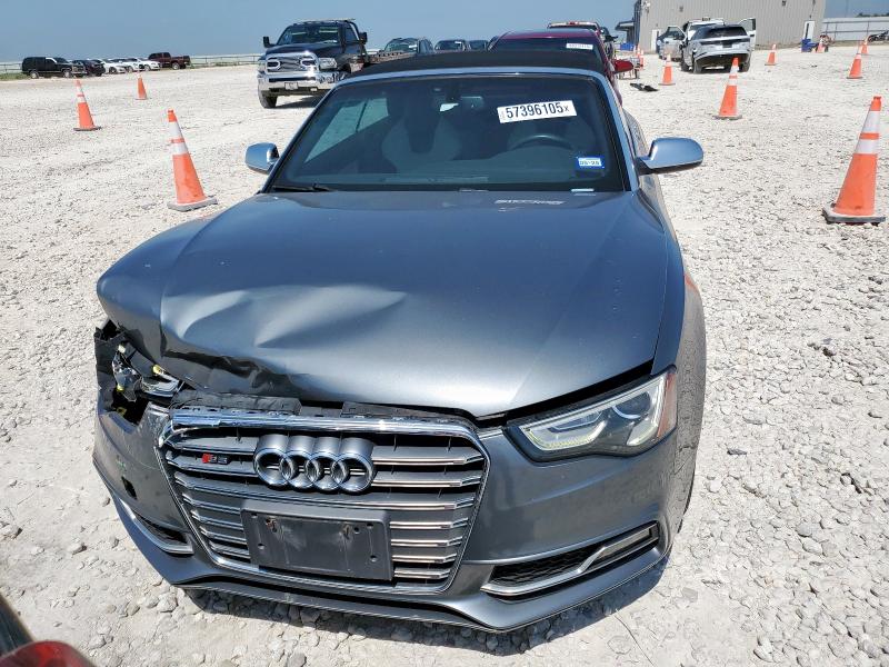 WAUCGAFH4EN011327 - 2014 AUDI S5 PREMIUM PLUS GRAY photo 5