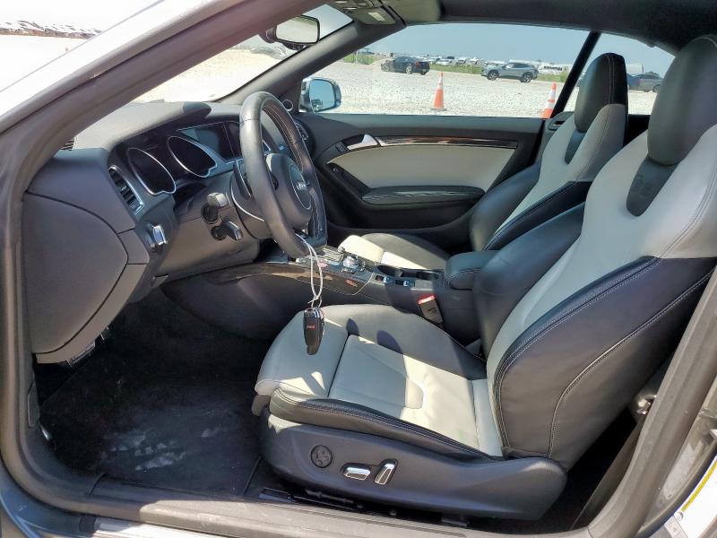 WAUCGAFH4EN011327 - 2014 AUDI S5 PREMIUM PLUS GRAY photo 7