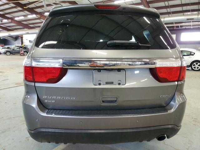 1C4RDJDG9DC554165 - 2013 DODGE DURANGO CREW GRAY photo 6