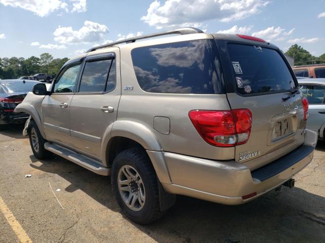 5TDZT34AX6S278445 - 2006 TOYOTA SEQUOIA SR5 GOLD photo 2