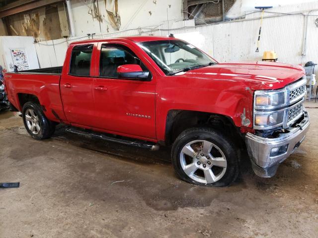 1GCVKREC1EZ413555 - 2014 CHEVROLET 1500 SILVE K1500 LT RED photo 4