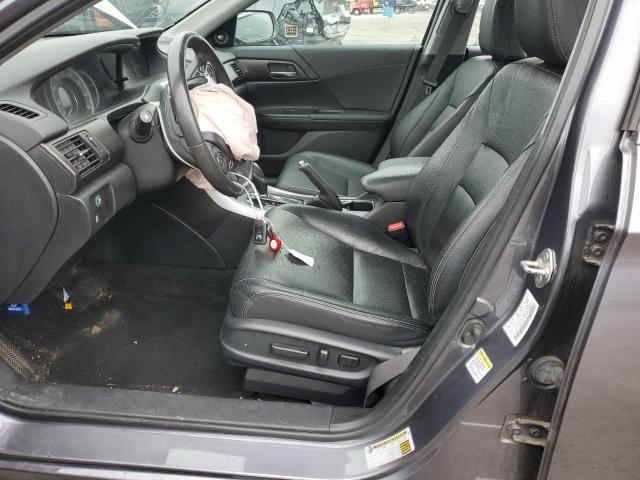 1HGCR3F85DA011806 - 2013 HONDA ACCORD EXL GRAY photo 7