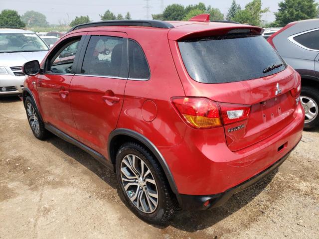 JA4AR4AW9HZ019362 - 2017 MITSUBISHI OUTLANDER SEL RED photo 2