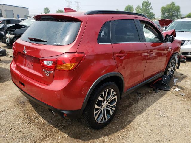 JA4AR4AW9HZ019362 - 2017 MITSUBISHI OUTLANDER SEL RED photo 3