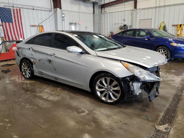 5NPEC4AB0CH454292 - 2012 HYUNDAI SONATA SE SILVER photo 4