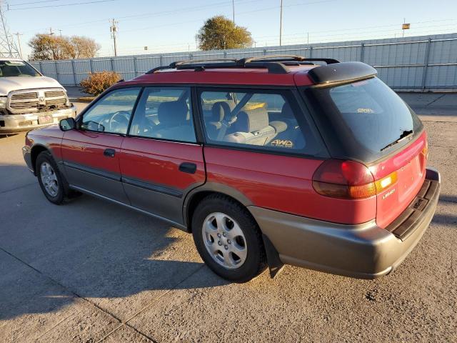 4S3BG6853X7612850 - 1999 SUBARU LEGACY OUTBACK MAROON photo 2