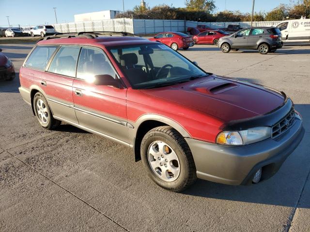 4S3BG6853X7612850 - 1999 SUBARU LEGACY OUTBACK MAROON photo 4
