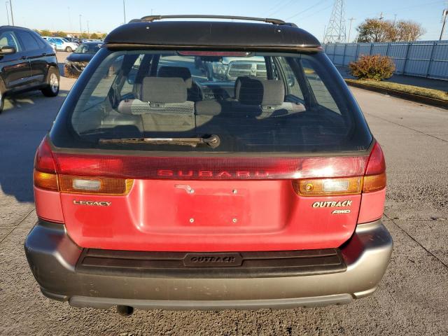 4S3BG6853X7612850 - 1999 SUBARU LEGACY OUTBACK MAROON photo 6