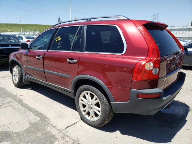 YV4CZ592761253708 - 2006 VOLVO XC90 RED photo 2