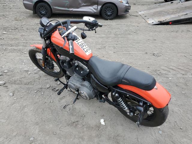 1HD1CZ31X8K435028 - 2008 HARLEY-DAVIDSON XL1200 N ORANGE photo 3