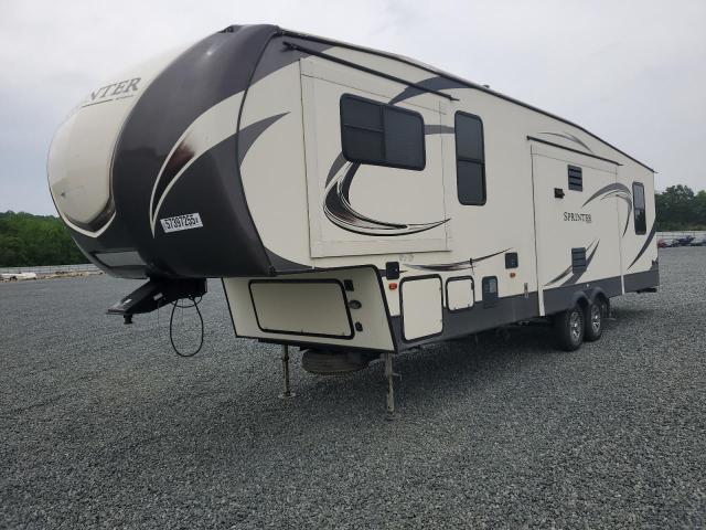 4YDF33424J1530995 - 2018 KEYSTONE SPRINTER BEIGE photo 2