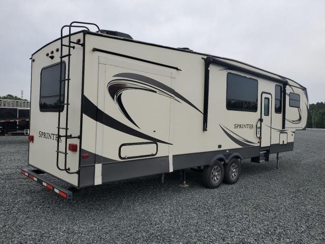 4YDF33424J1530995 - 2018 KEYSTONE SPRINTER BEIGE photo 4
