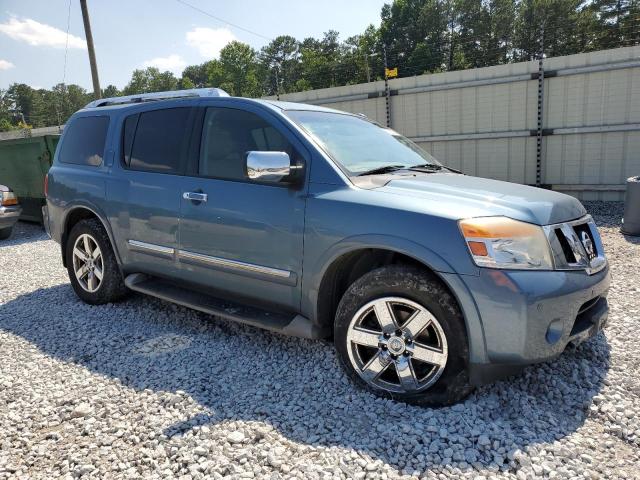 5N1AA0NE3BN615598 - 2011 NISSAN ARMADA PLATINUM GRAY photo 4