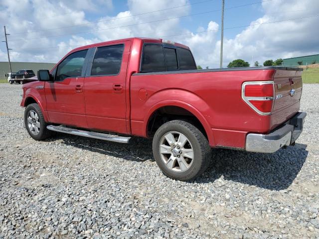 1FTPW14V09FA46141 - 2009 FORD F150 SUPERCREW RED photo 2