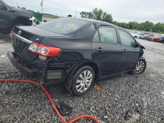 2T1BU4EE7CC830414 - 2012 TOYOTA COROLLA BASE BLACK photo 3