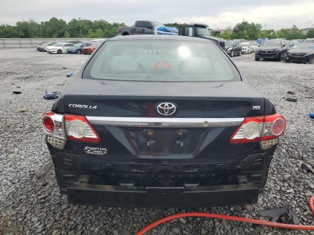 2T1BU4EE7CC830414 - 2012 TOYOTA COROLLA BASE BLACK photo 6