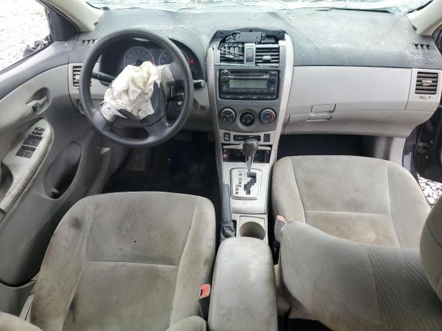 2T1BU4EE7CC830414 - 2012 TOYOTA COROLLA BASE BLACK photo 8