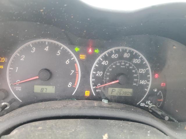 2T1BU4EE7CC830414 - 2012 TOYOTA COROLLA BASE BLACK photo 9