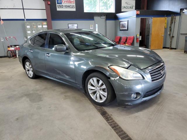 JN1BY1AR1BM372496 - 2011 INFINITI M37 X GREEN photo 4