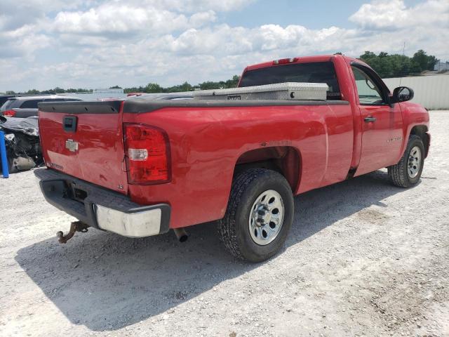 1GCEC14XX9Z192224 - 2009 CHEVROLET SILVERADO C1500 RED photo 3