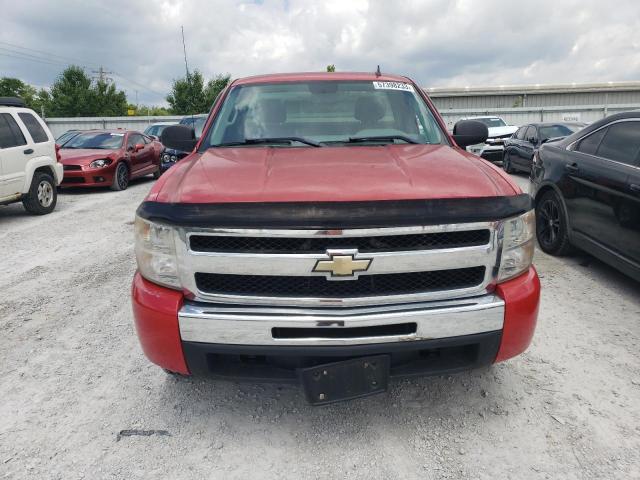 1GCEC14XX9Z192224 - 2009 CHEVROLET SILVERADO C1500 RED photo 5