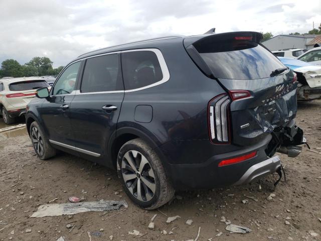 5XYP6DHC8NG316508 - 2022 KIA TELLURIDE S GRAY photo 2